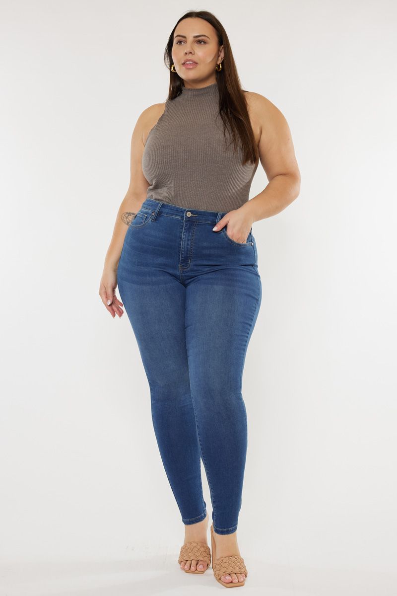 KanCan High Rise Super Skinny Plus Jeans