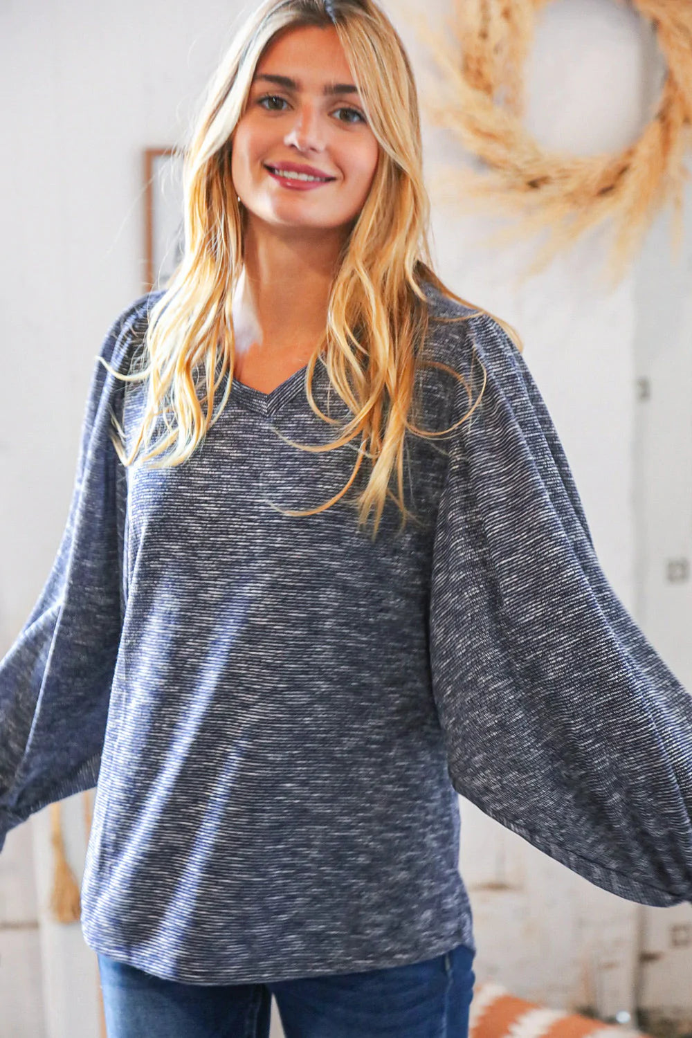 V-Neck Dolman Top