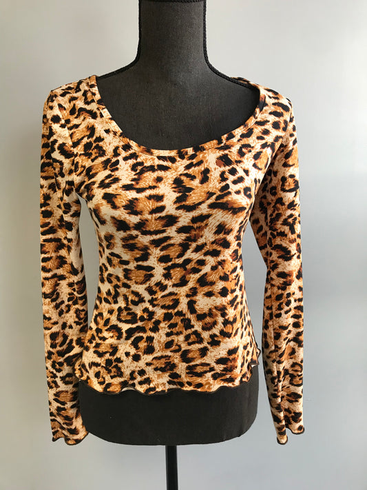 Leopard Print Top