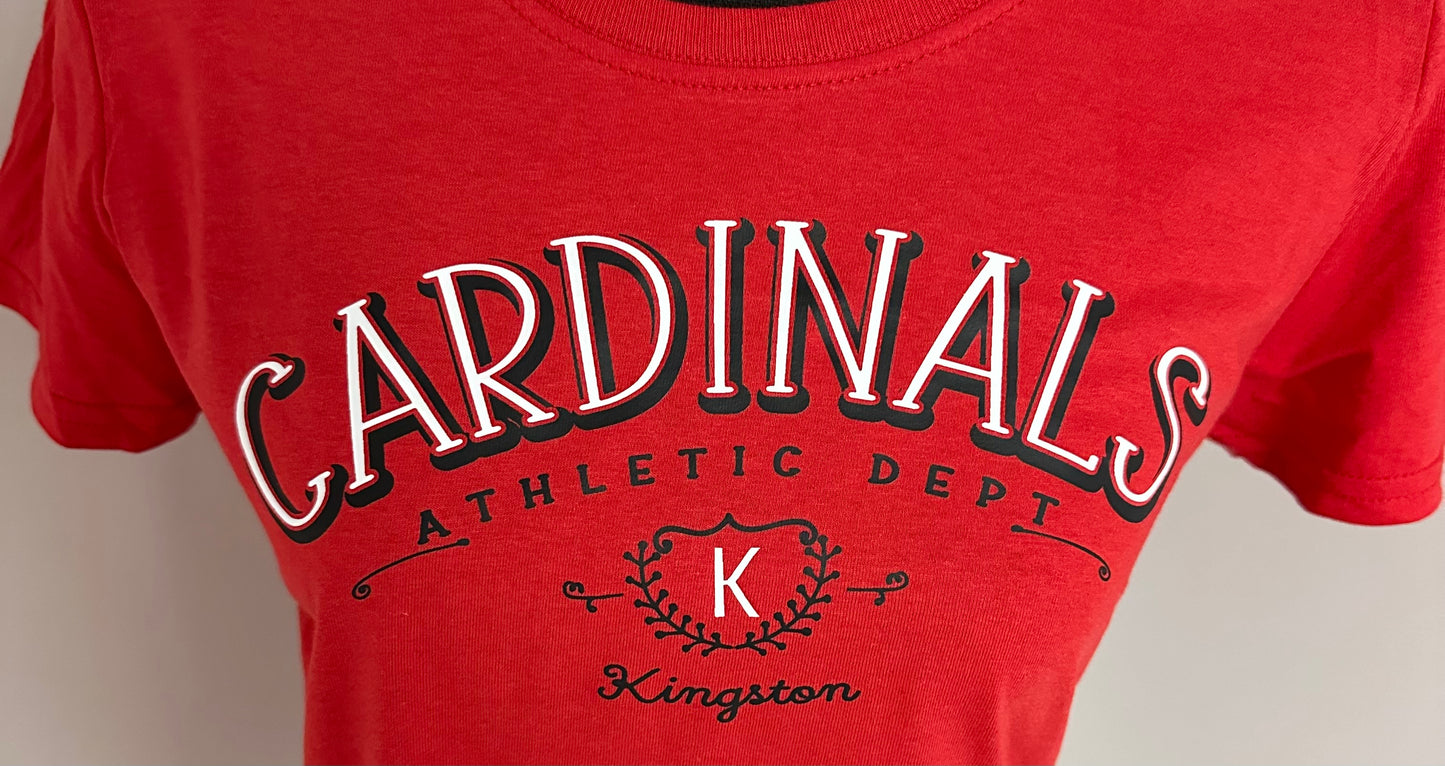 Kingston Cardinals Hitch Route T Shirt