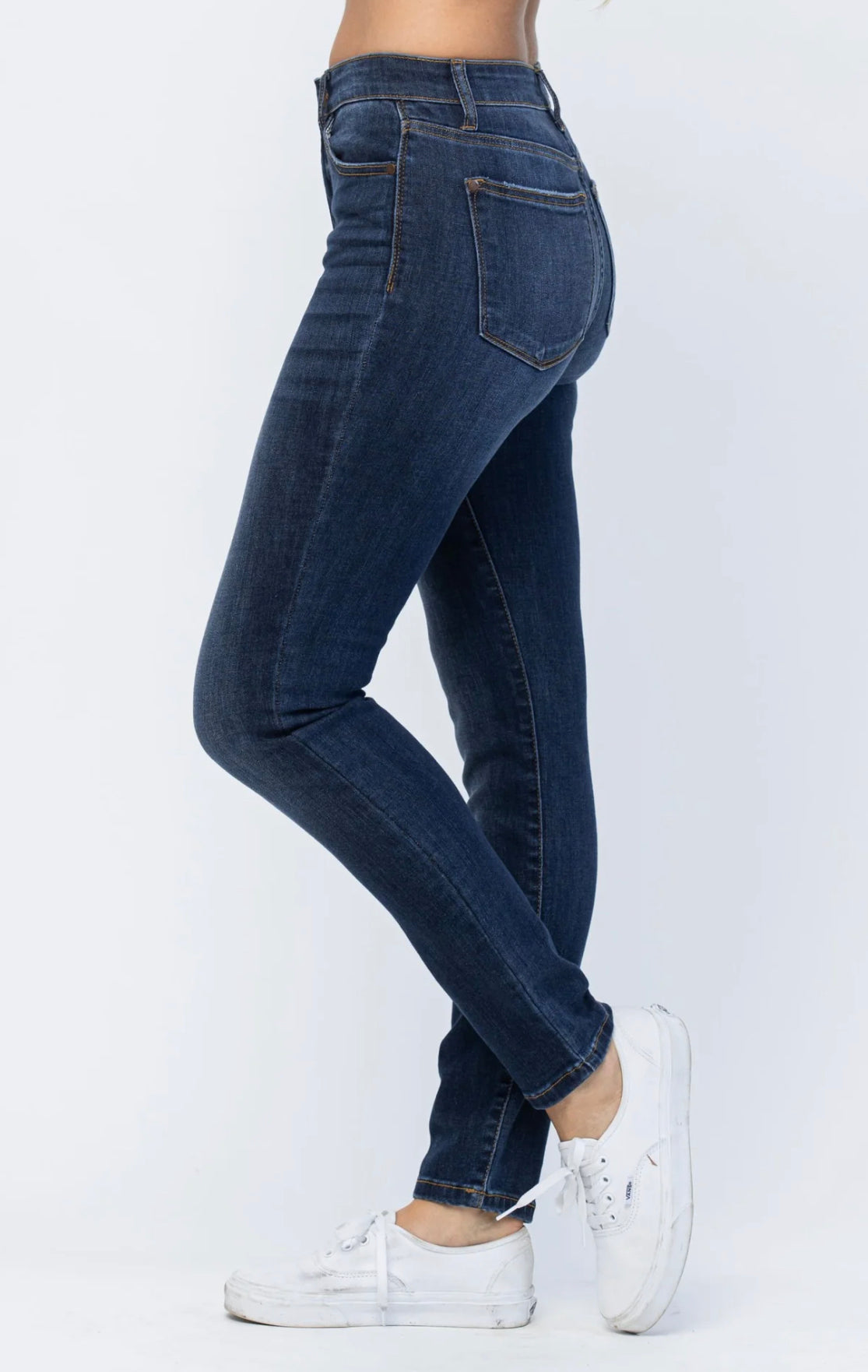 Judy Blue Hi-Rise Clean Relaxed Fit