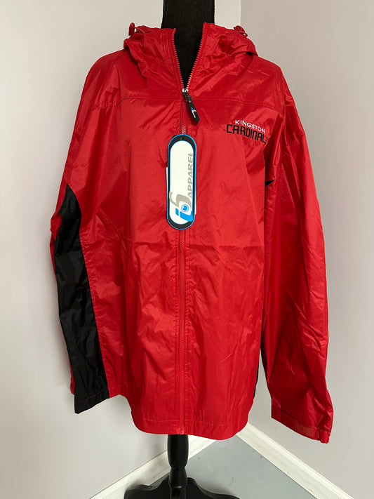 Kingston Cardinals Jacket Red and Black front view